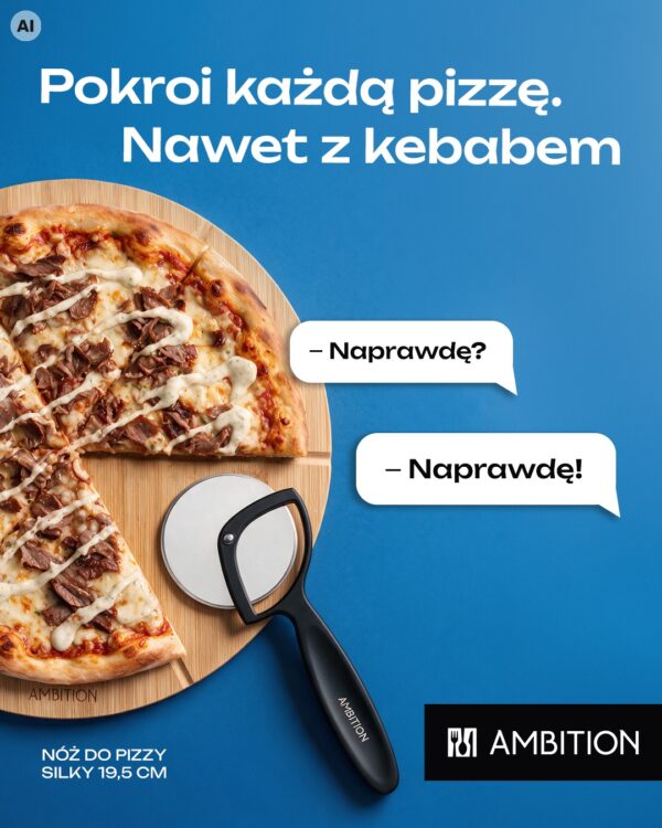 Nie wiemy, co na to Szwecja, ale Silky pokroi i pizzę, i kebaba! 🍕🔥 #ambition…