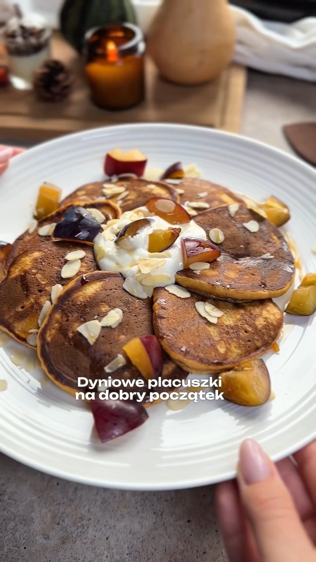 Dyniowe placuszki są idealne na rozpoczęcie jesiennego dnia! 🎃 Do ich przygotowania świetnie sprawdzi się…